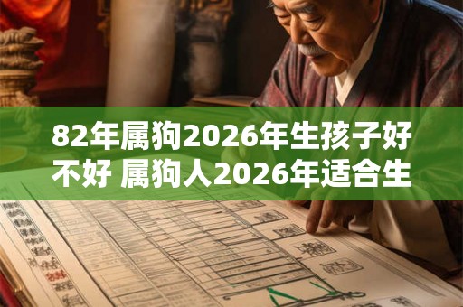 82年属狗2026年生孩子好不好 属狗人2026年适合生子吗