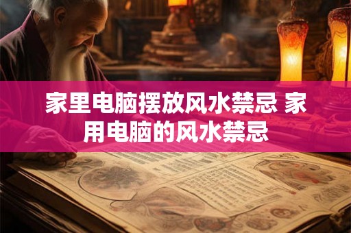 家里电脑摆放风水禁忌 家用电脑的风水禁忌 家里电脑摆放风水禁忌 家用电脑的风水禁忌