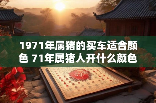 1971年属猪的买车适合颜色 71年属猪人开什么颜色车子好 1971年属猪的买车适合颜色 71年属猪人开什么颜色车子好