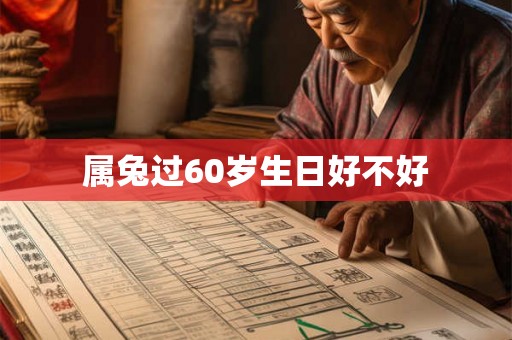 属兔过60岁生日好不好