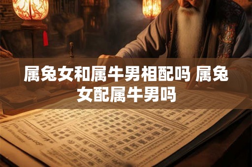 属兔女和属牛男相配吗 属兔女配属牛男吗