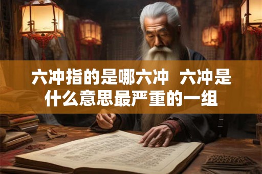 六冲指的是哪六冲 六冲是什么意思最严重的一组 六冲指的是哪六冲 六冲是什么意思最严重的一组
