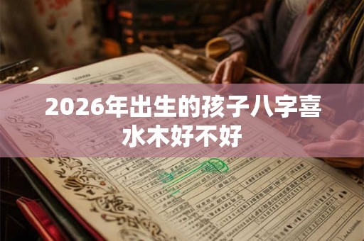 2026年出生的孩子八字喜水木好不好