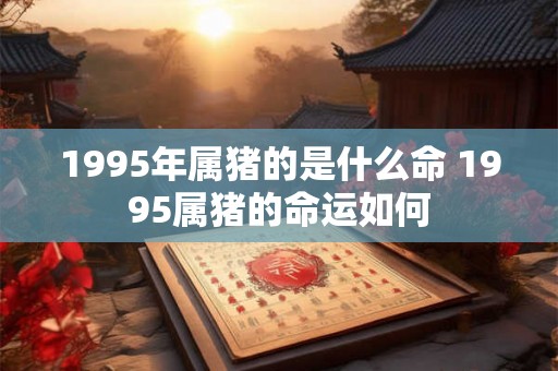 1995年属猪的是什么命 1995属猪的命运如何
