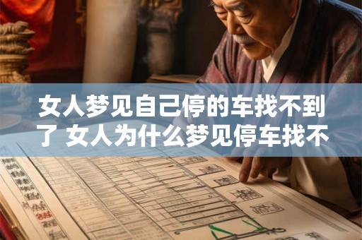 女人梦见自己停的车找不到了 女人为什么梦见停车找不到