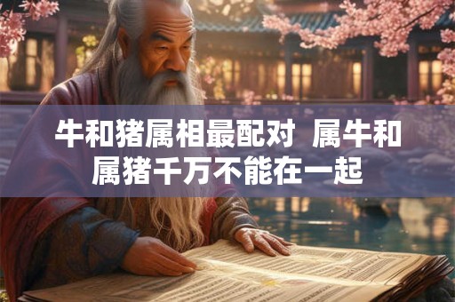 牛和猪属相最配对 属牛和属猪千万不能在一起 牛和猪属相最配对 属牛和属猪千万不能在一起