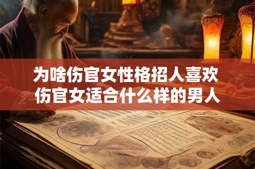 为啥伤官女性格招人喜欢 伤官女适合什么样的男人