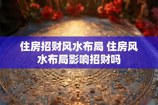 住房招财风水布局 住房风水布局影响招财吗
