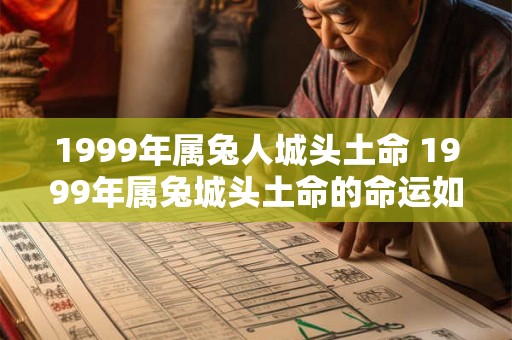 1999年属兔人城头土命 1999年属兔城头土命的命运如何