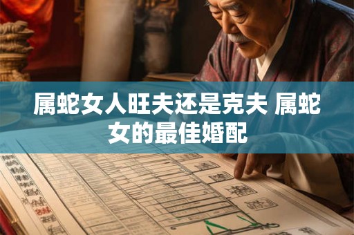 属蛇女人旺夫还是克夫 属蛇女的最佳婚配
