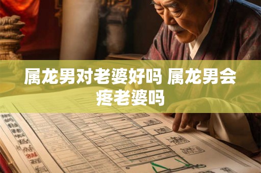 属龙男对老婆好吗 属龙男会疼老婆吗