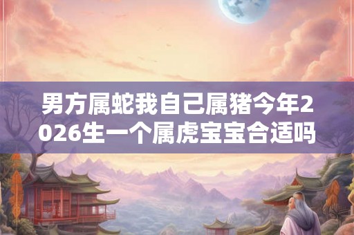 男方属蛇我自己属猪今年2026生一个属虎宝宝合适吗