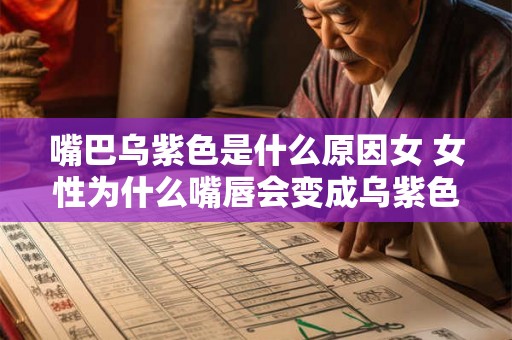 嘴巴乌紫色是什么原因女 女性为什么嘴唇会变成乌紫色