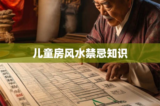 儿童房风水禁忌知识