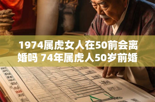 1974属虎女人在50前会离婚吗 74年属虎人50岁前婚姻运势