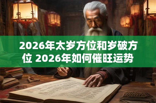 2026年太岁方位和岁破方位 2026年如何催旺运势