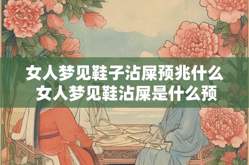 女人梦见鞋子沾屎预兆什么 女人梦见鞋沾屎是什么预兆 女人梦见鞋子沾屎预兆什么 女人梦见鞋沾屎是什么预兆