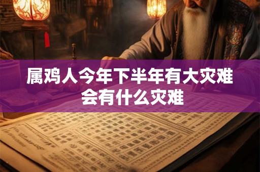 属鸡人今年下半年有大灾难 会有什么灾难