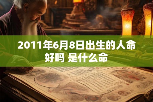 2011年6月8日出生的人命好吗 是什么命