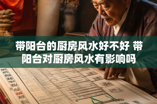 带阳台的厨房风水好不好 带阳台对厨房风水有影响吗 带阳台的厨房风水好不好 带阳台对厨房风水有影响吗