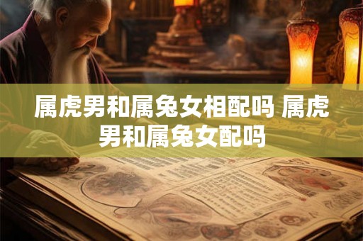 属虎男和属兔女相配吗 属虎男和属兔女配吗