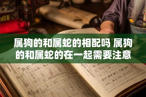 属狗的和属蛇的相配吗 属狗的和属蛇的在一起需要注意什么