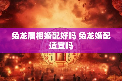 兔龙属相婚配好吗 兔龙婚配适宜吗 兔龙属相婚配好吗 兔龙婚配适宜吗