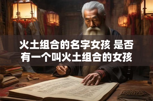 火土组合的名字女孩 是否有一个叫火土组合的女孩