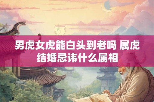 男虎女虎能白头到老吗 属虎结婚忌讳什么属相