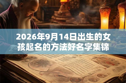 2026年9月14日出生的女孩起名的方法好名字集锦