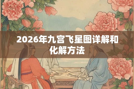 2026年九宫飞星图详解和化解方法 2026年九宫飞星图详解和化解方法
