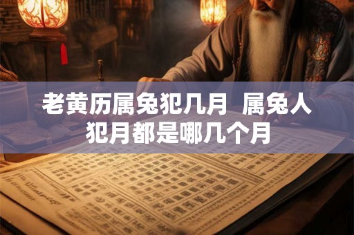 老黄历属兔犯几月 属兔人犯月都是哪几个月 老黄历属兔犯几月 属兔人犯月都是哪几个月