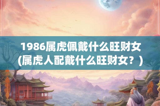 1986属虎佩戴什么旺财女(属虎人配戴什么旺财女?) 1986属虎佩戴什么旺财女(属虎人配戴什么旺财女?)