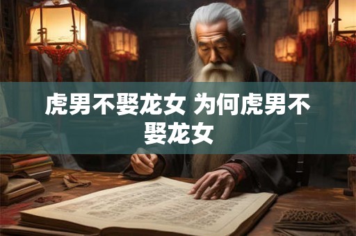 虎男不娶龙女 为何虎男不娶龙女