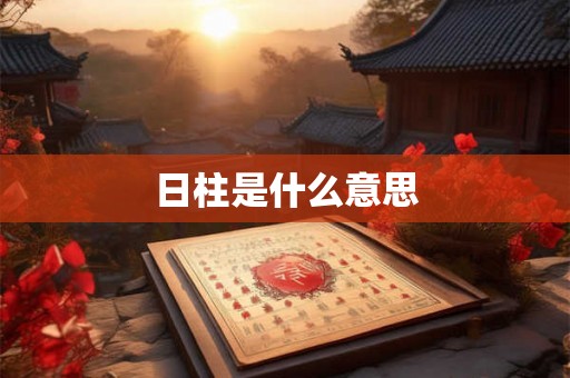 日柱是什么意思