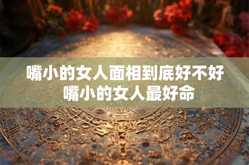 嘴小的女人面相到底好不好  嘴小的女人最好命