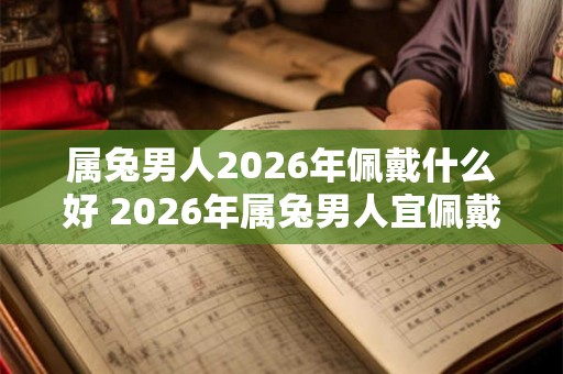 属兔男人2026年佩戴什么好 2026年属兔男人宜佩戴何物