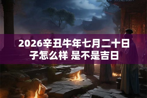 2026辛丑牛年七月二十日子怎么样 是不是吉日