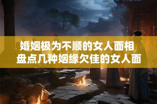 婚姻极为不顺的女人面相 盘点几种姻缘欠佳的女人面相