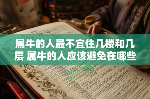 属牛的人最不宜住几楼和几层 属牛的人应该避免在哪些楼层住宅