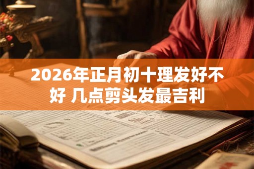 2026年正月初十理发好不好 几点剪头发最吉利