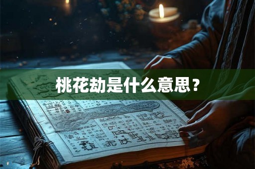 桃花劫是什么意思？