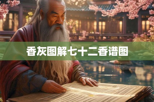 香灰图解七十二香谱图