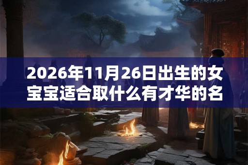 2026年11月26日出生的女宝宝适合取什么有才华的名字 2026年11月26日出生的女宝宝适合取什么有才华的名字