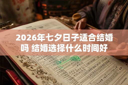 2026年七夕日子适合结婚吗 结婚选择什么时间好