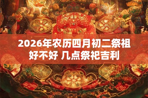 2026年农历四月初二祭祖好不好 几点祭祀吉利