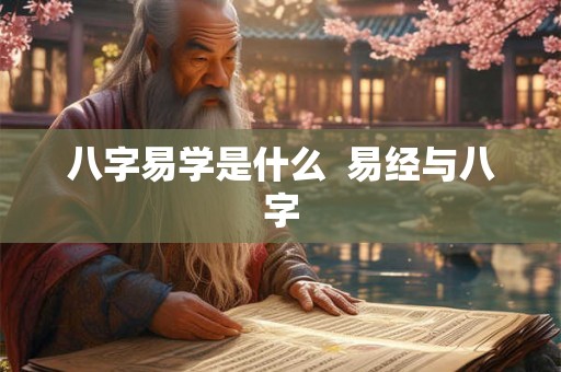 八字易学是什么 易经与八字 八字易学是什么 易经与八字