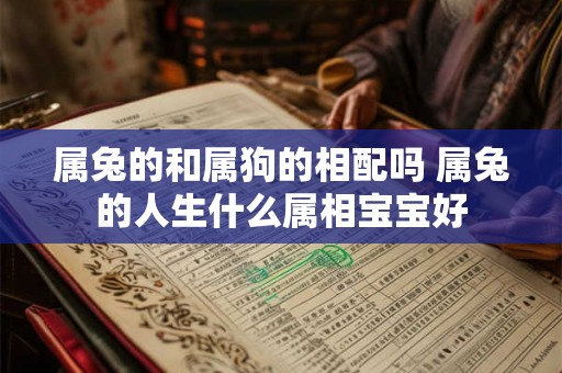 属兔的和属狗的相配吗 属兔的人生什么属相宝宝好