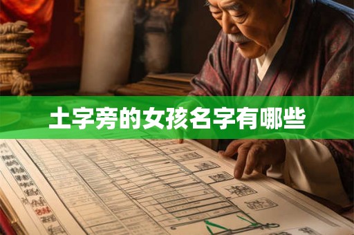 土字旁的女孩名字有哪些 土字旁的女孩名字有哪些