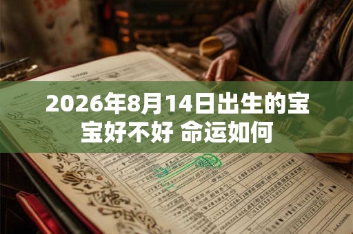 2026年8月14日出生的宝宝好不好 命运如何